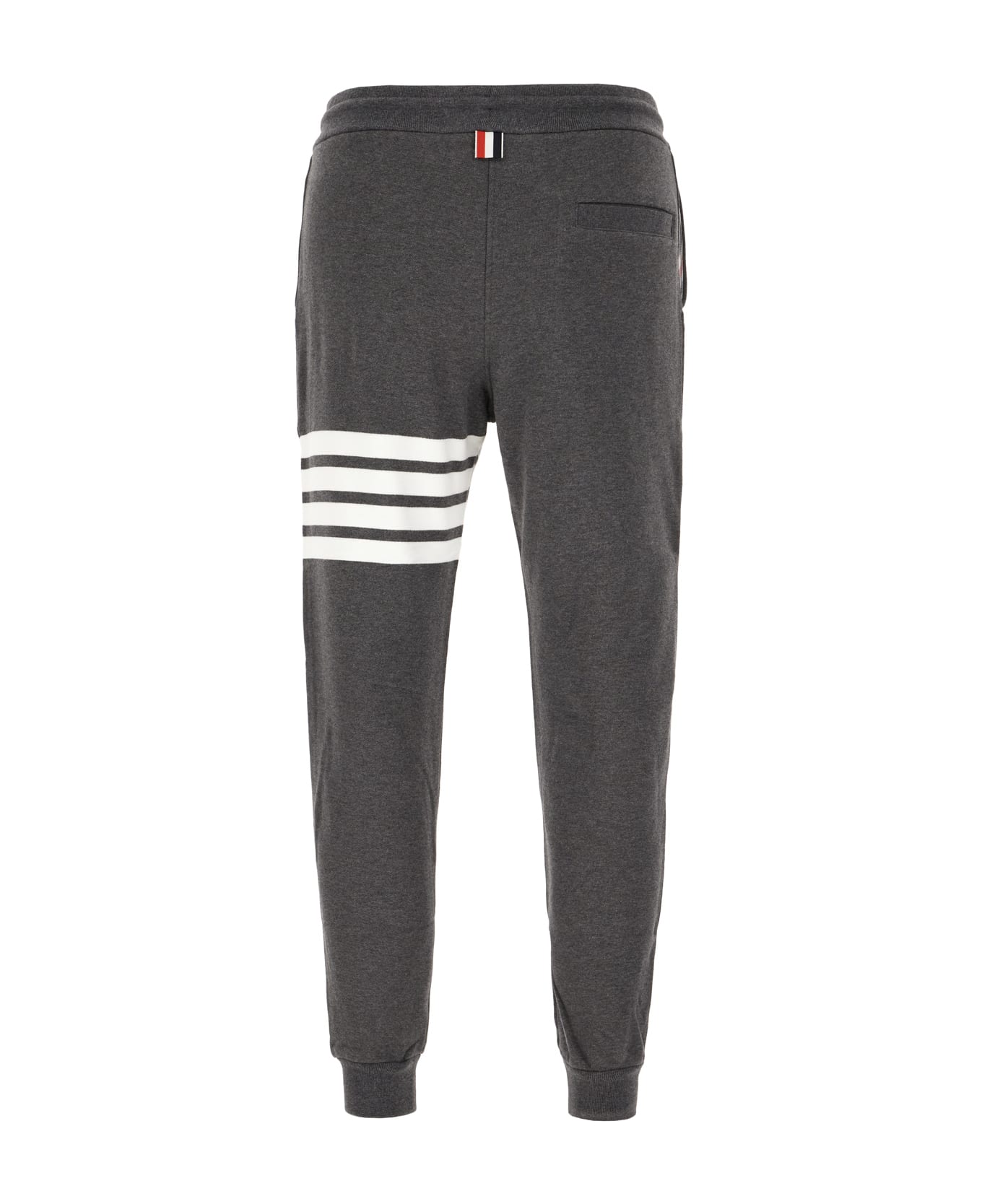 Thom Browne Dark Grey Cotton Pants - DARK GREY