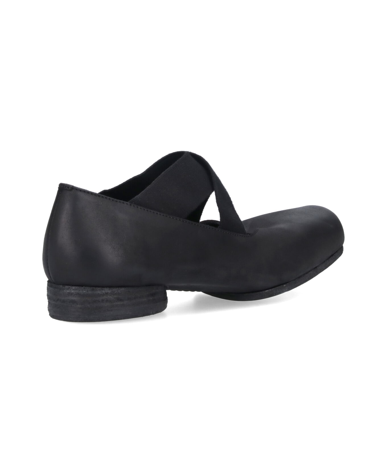 Uma Wang Heeled Ballet Flats - Black  