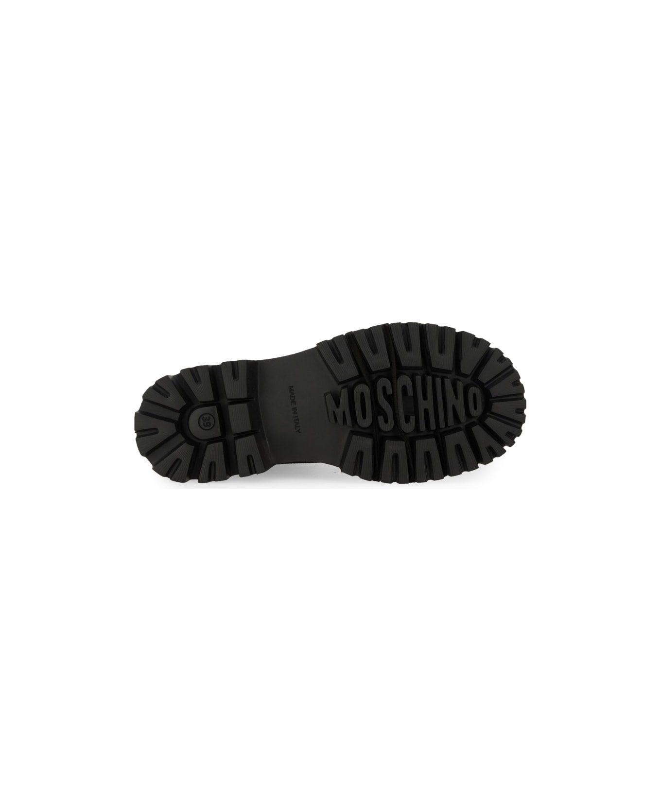 Moschino Lace-up Boot - BLACK