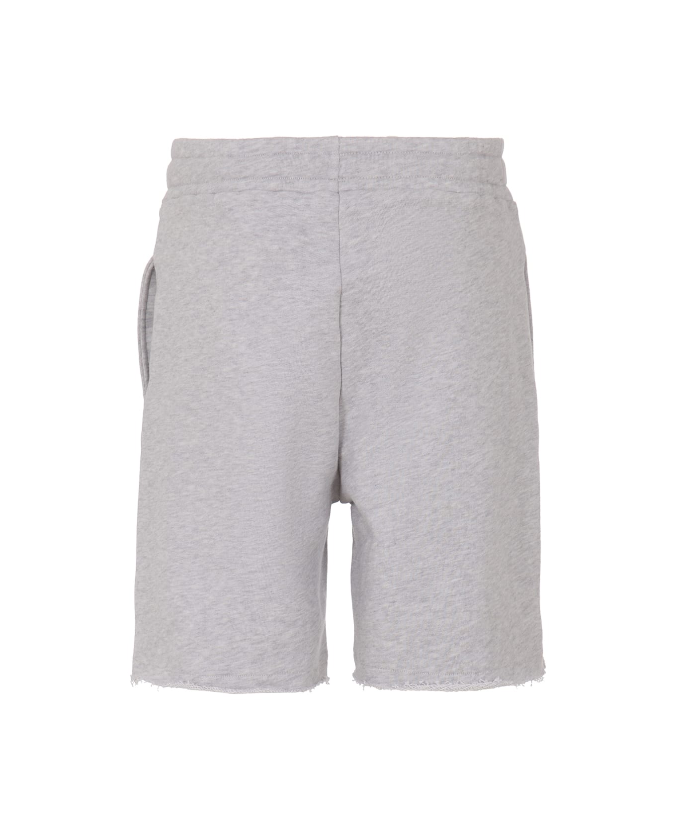 MSGM Shorts With Print - Gray ボトムス