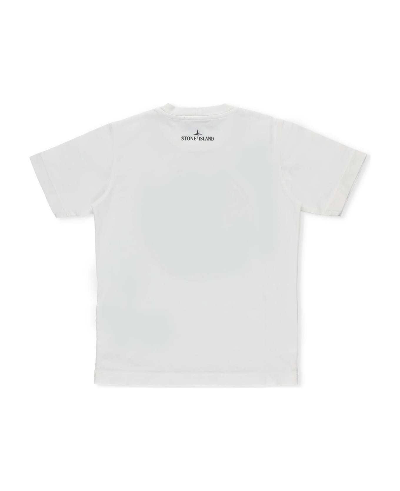 Stone Island T-shirt With Print - White