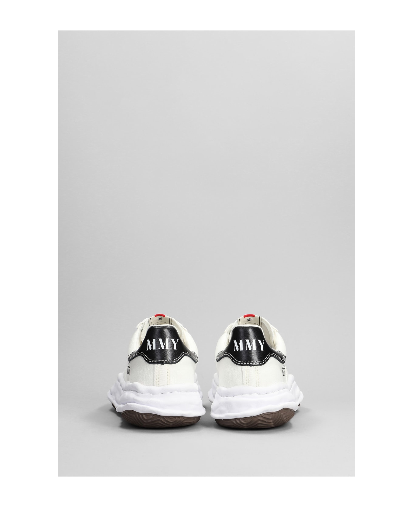 Mihara Yasuhiro Blakey Sneakers In White Canvas - white スニーカー