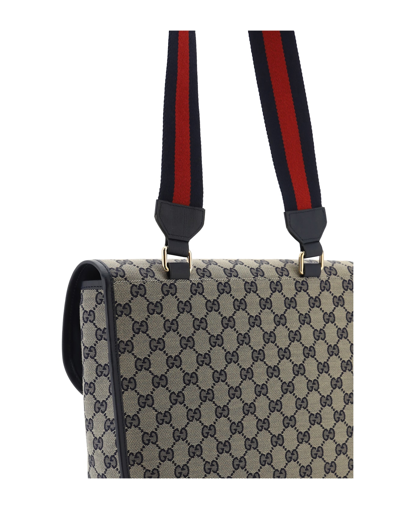 Gucci Shoulder Bag - Beige/blue