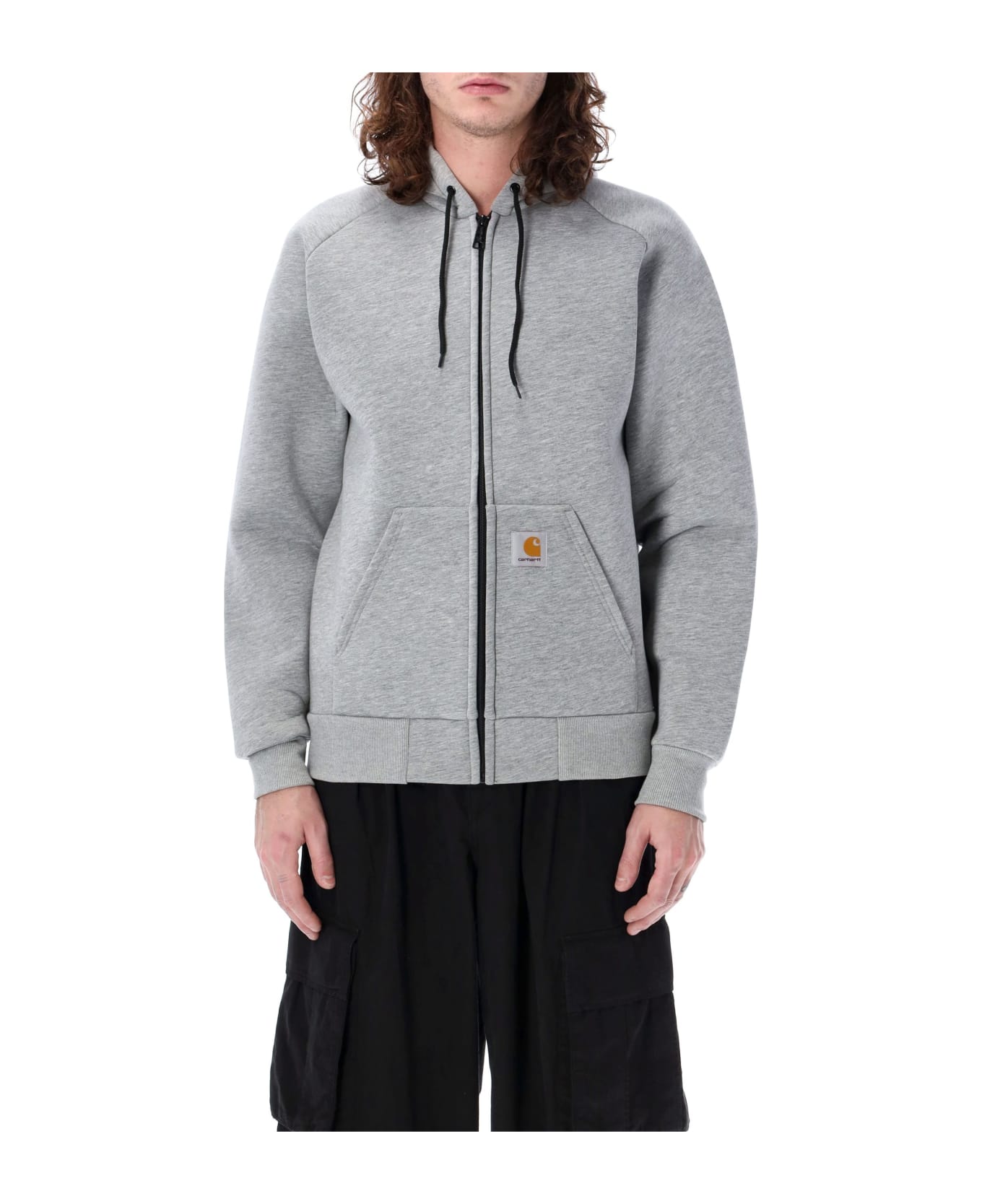 Carhartt Car-lux Hooded Jacket - GREY HEATHER ブレザー