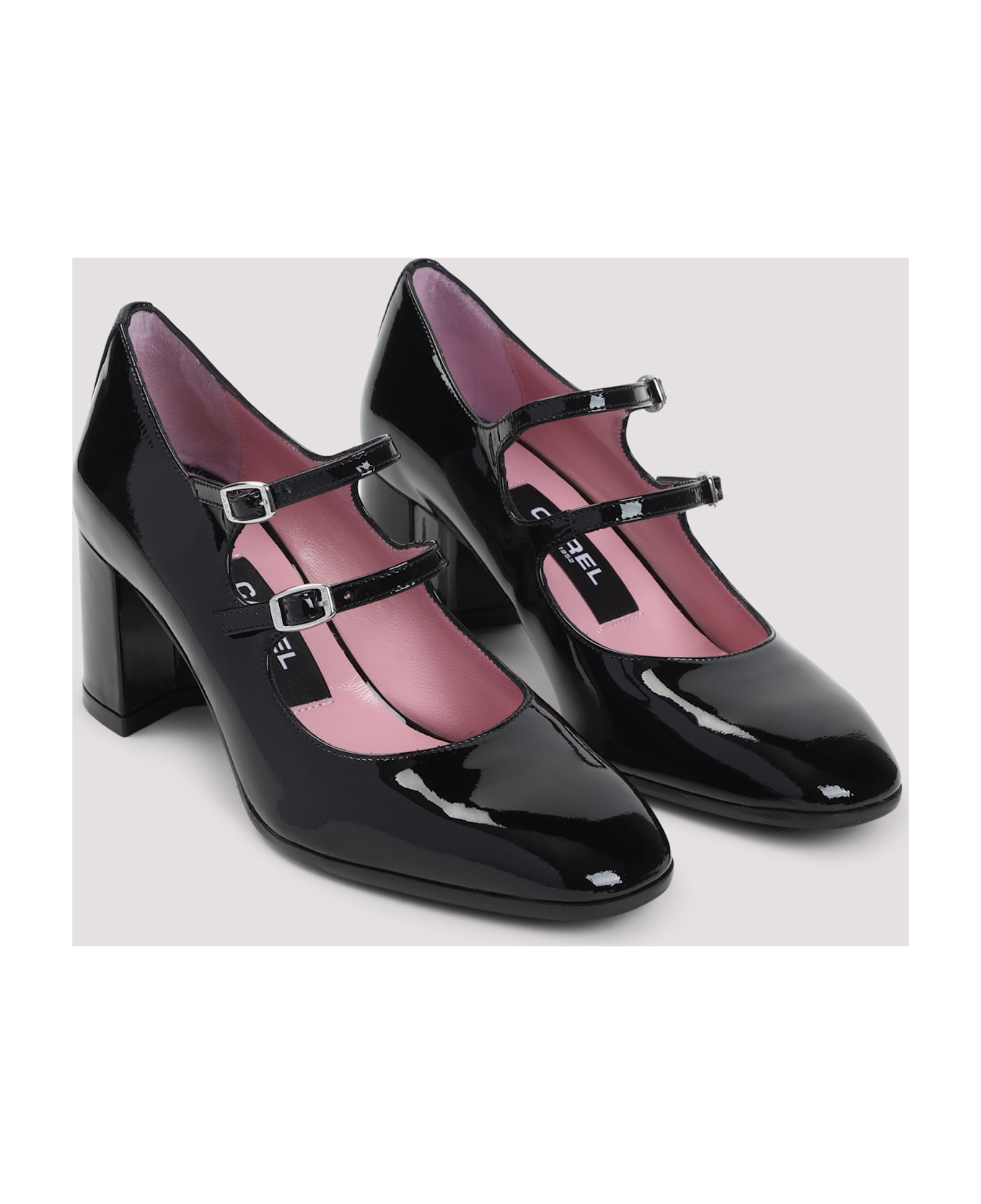 Carel Alice Mary Jane Pumps - Black