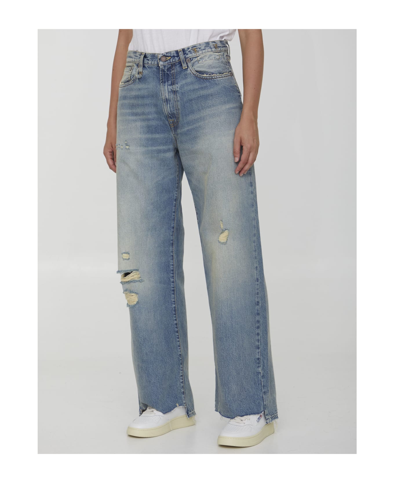 R13 D'arcy Loose Jeans - Blu