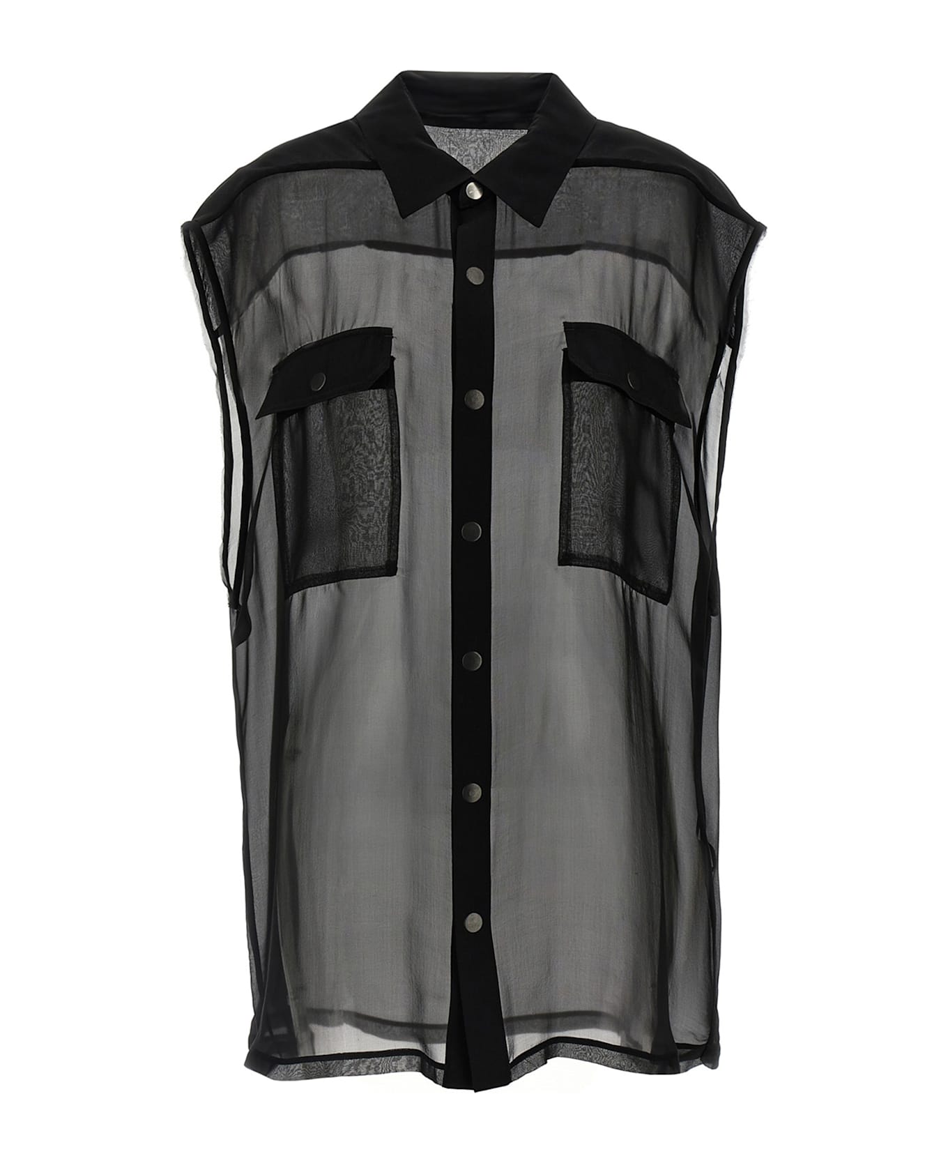 Rick Owens 
jumbo Sl Outershirt
 Shirt - Black  