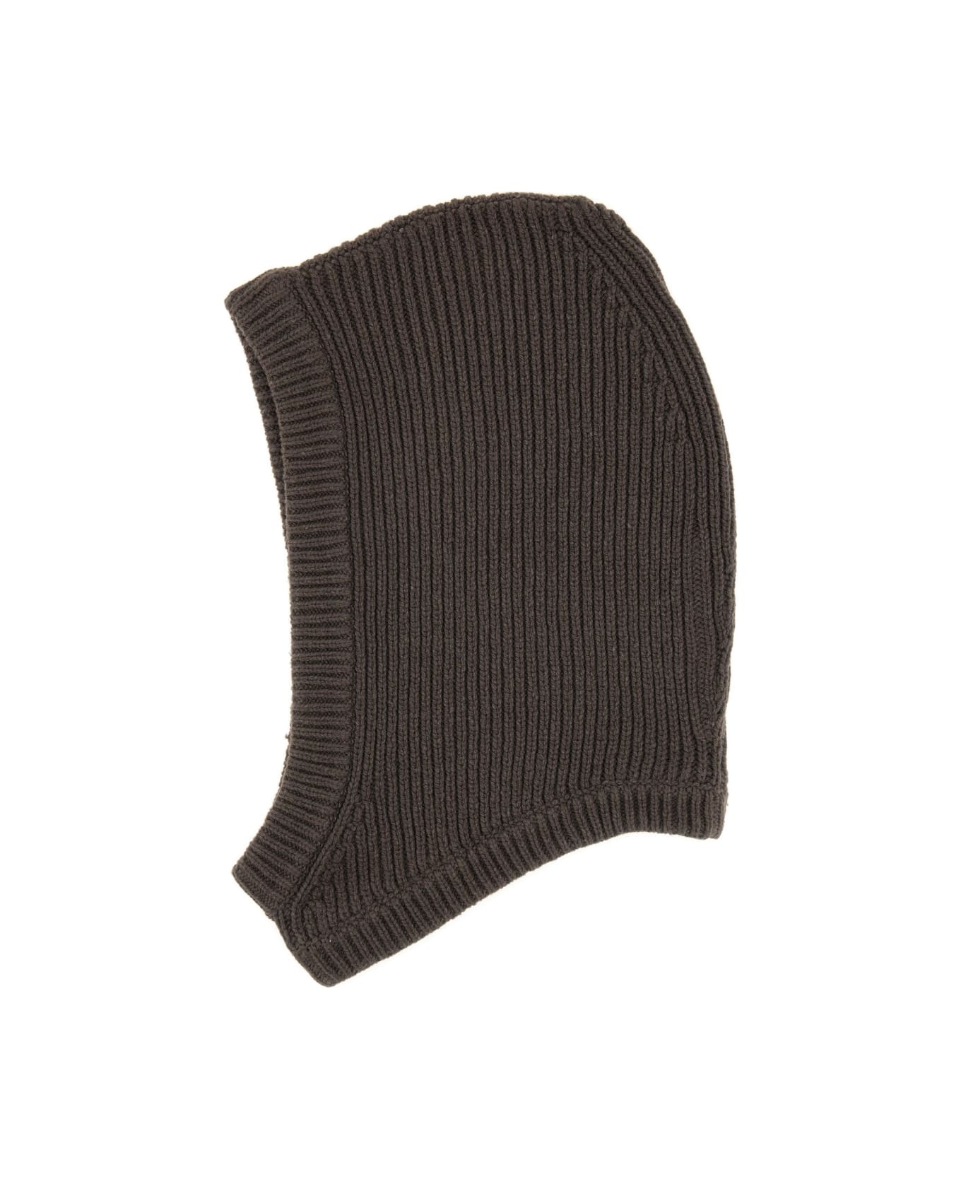 Rick Owens Knitted Hood - BEIGE