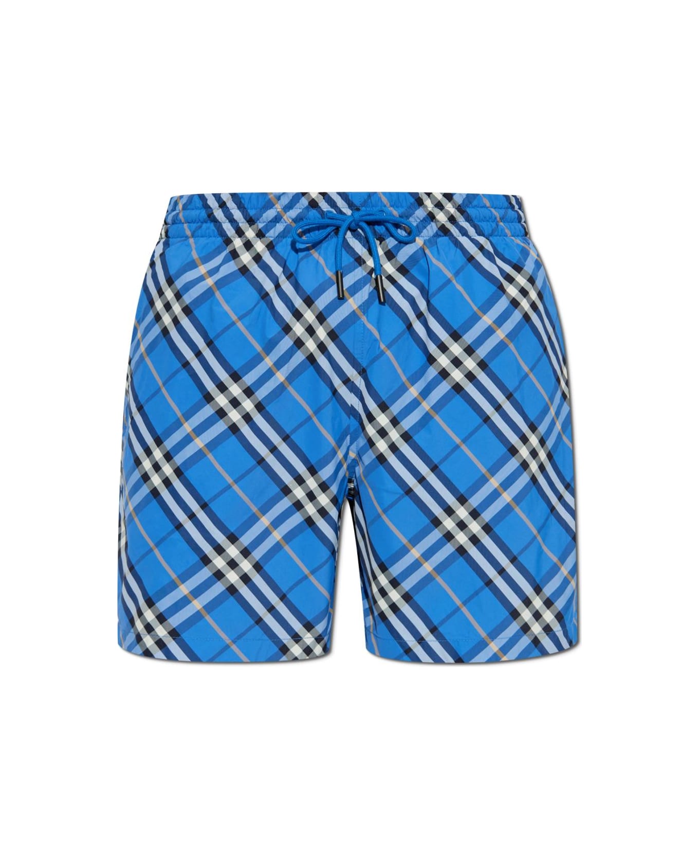 Burberry 
check
 Swim Shorts - BLUE