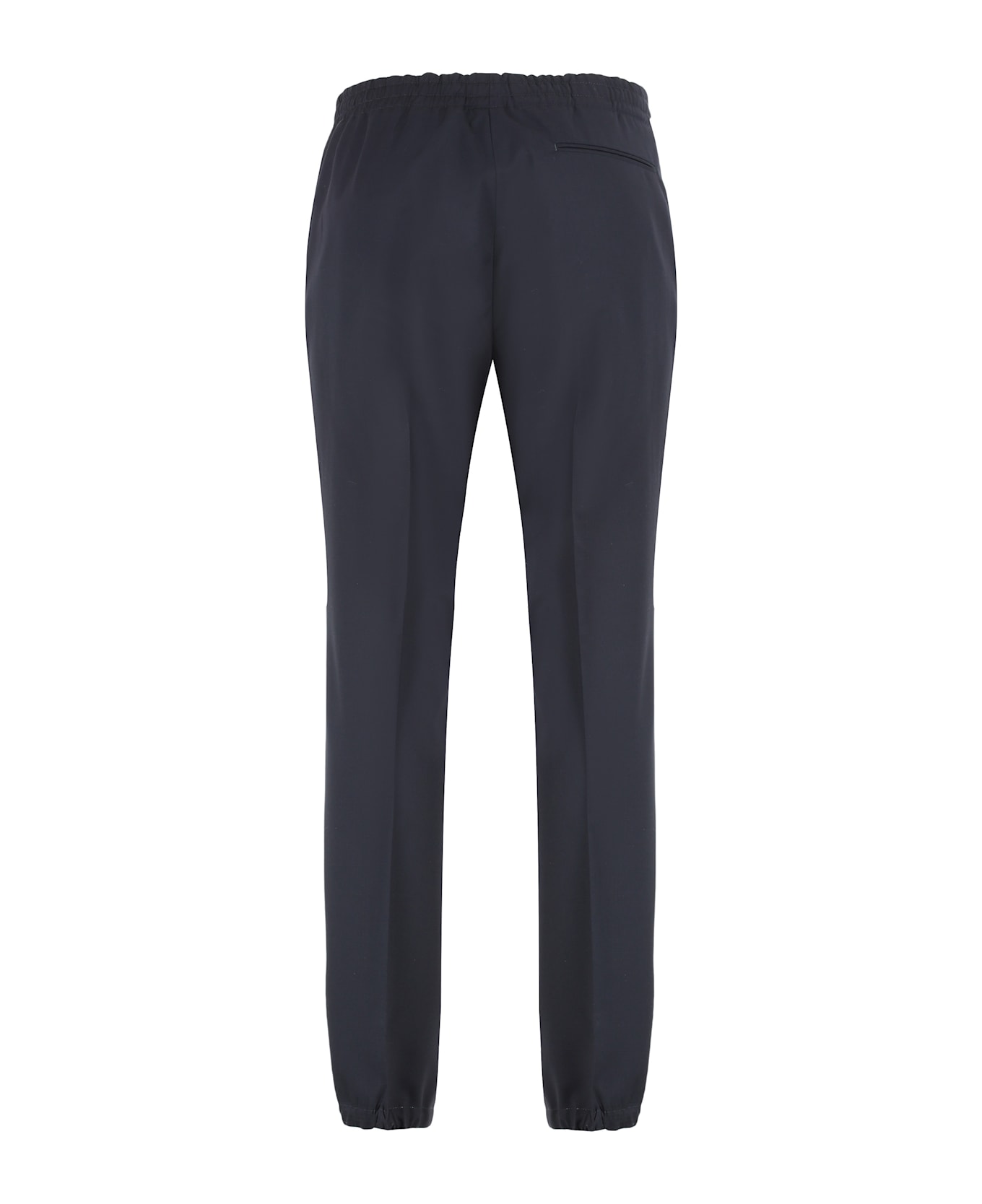 Zegna Wool Trousers - blue