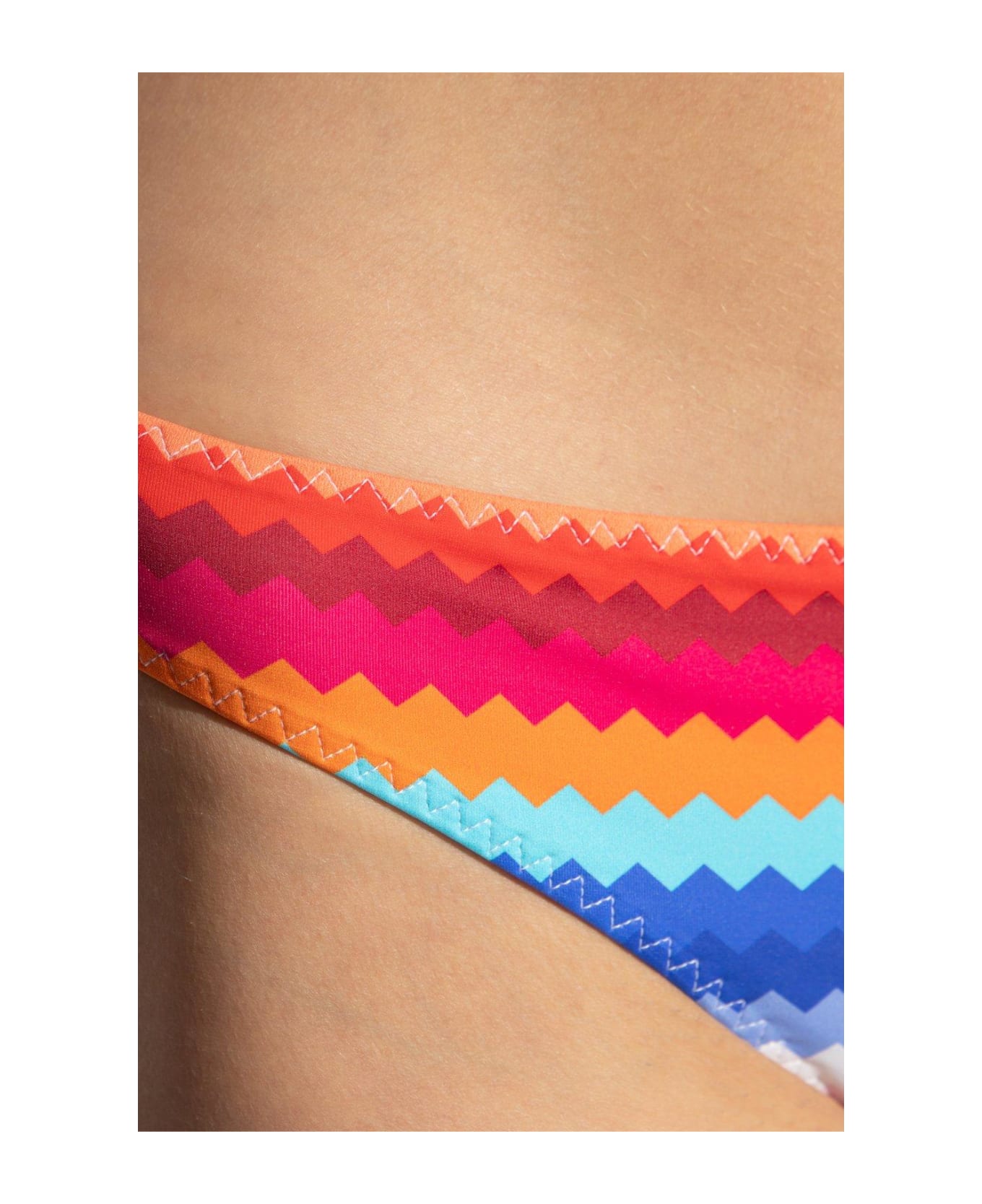 Missoni Zigzag-printed Stretched Bikini Set - Multicolor スウェットパンツ