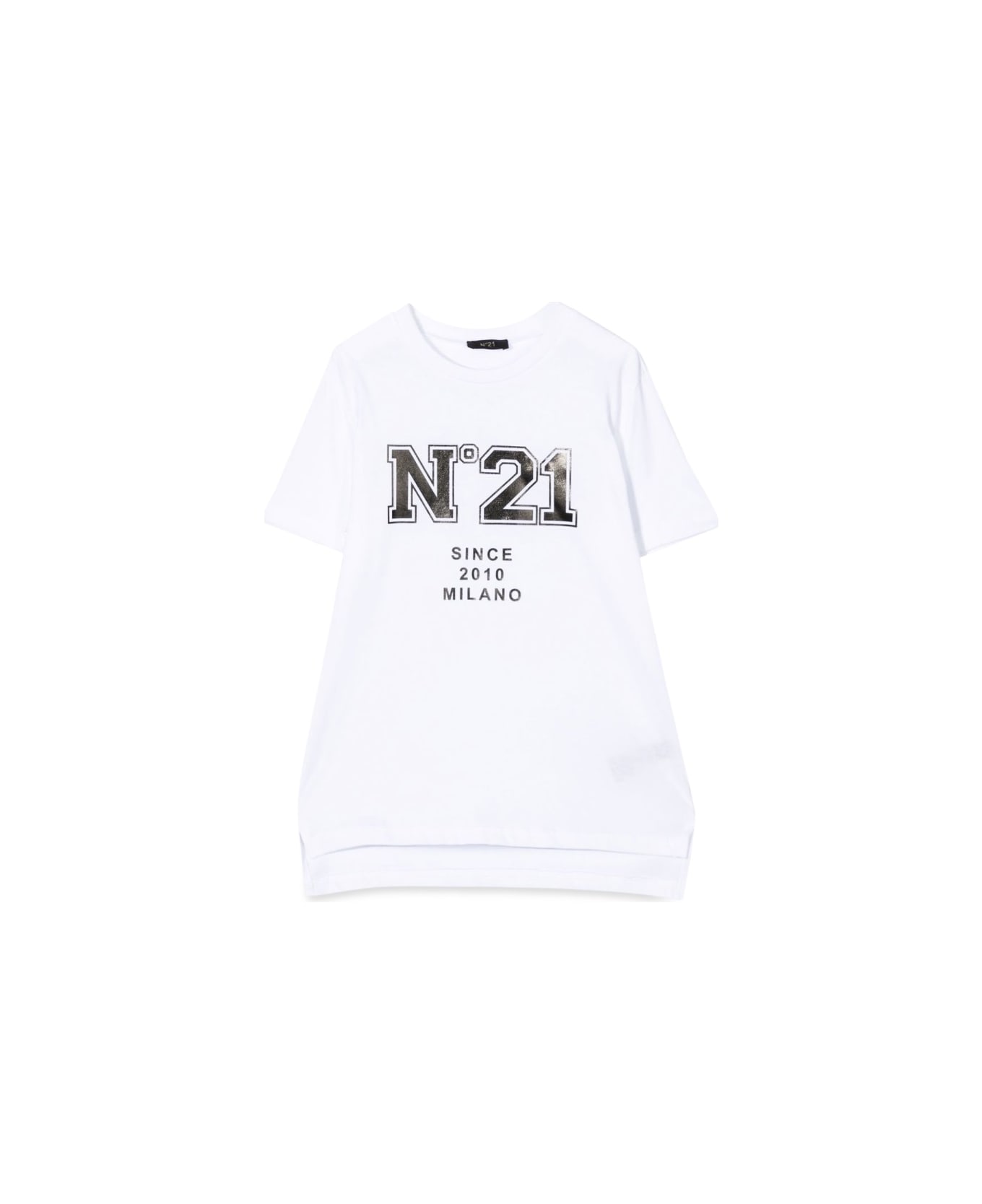 N.21 T-shirt Logo - WHITE