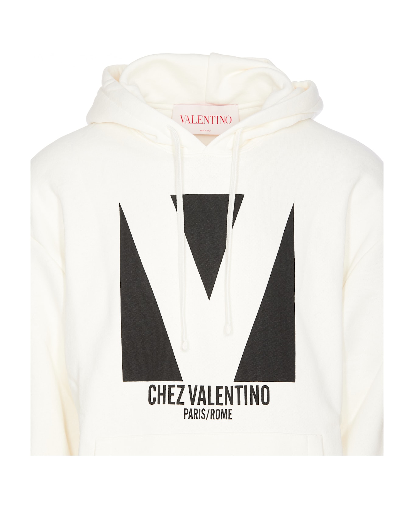 Valentino Garavani Chez Valentino Printed Hoodie - White