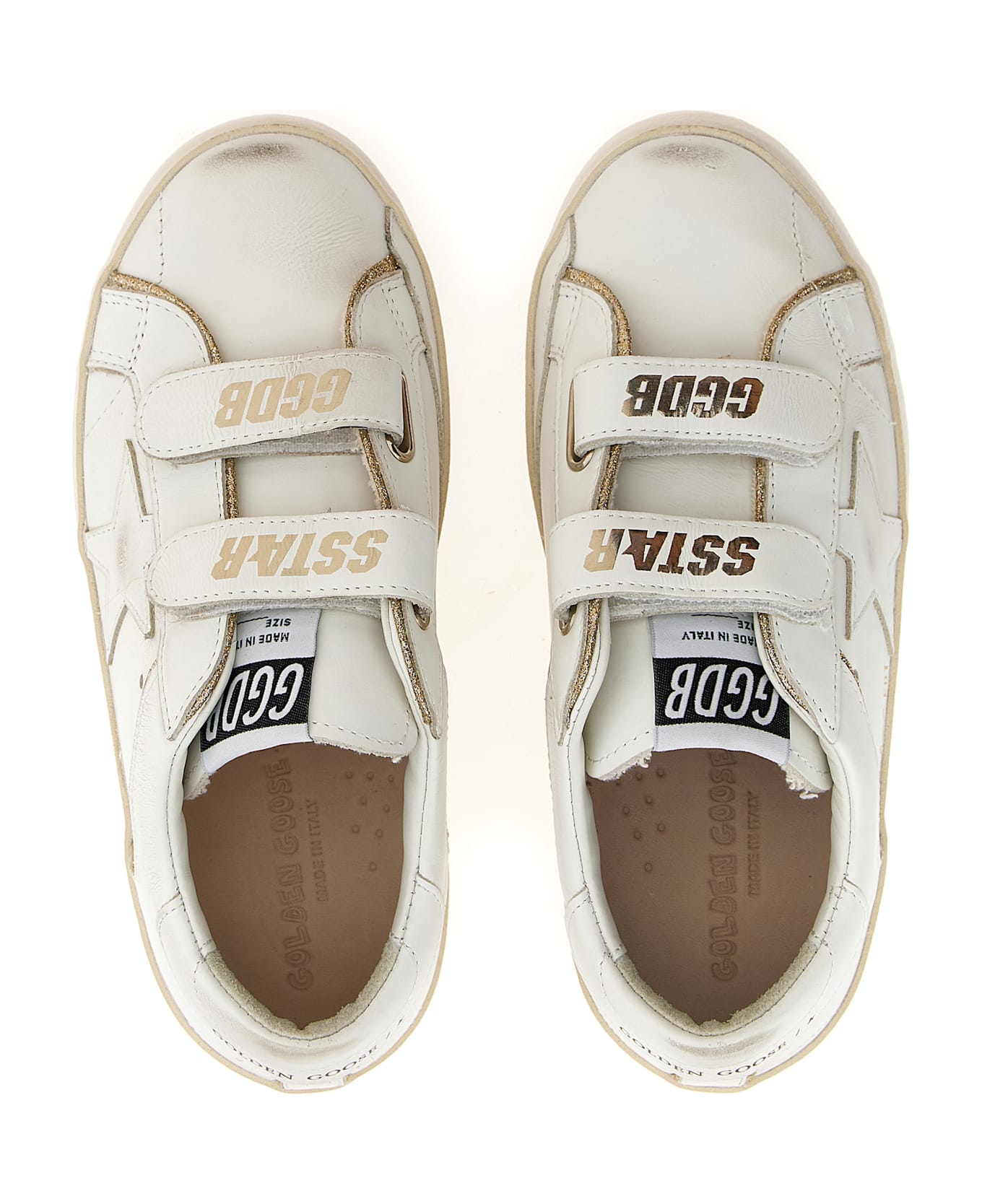Golden Goose 
old School
 Sneakers - White