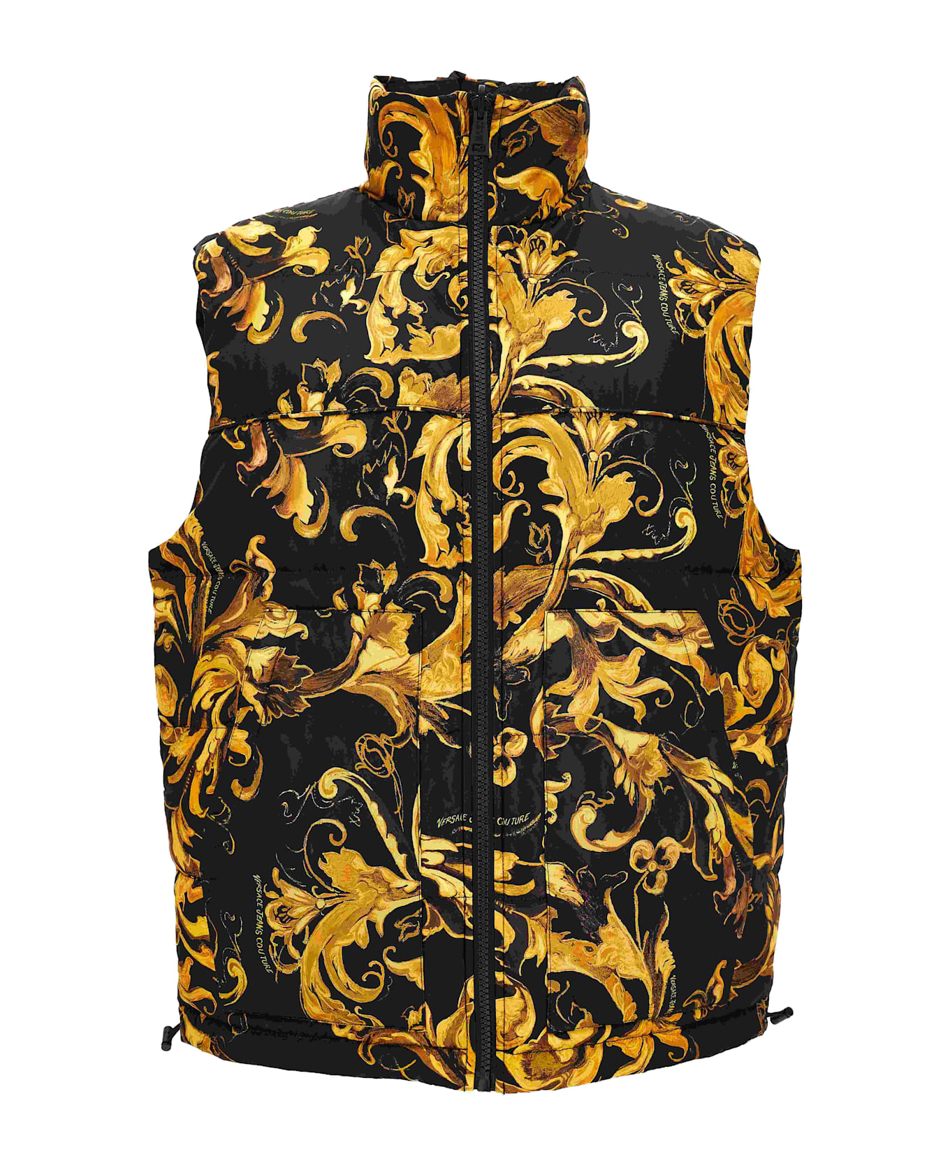 Versace Jeans Couture Sleeveless Down Jacket - Black