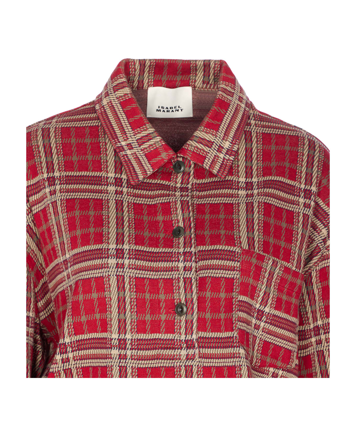 Isabel Marant Blandia Dress - Red