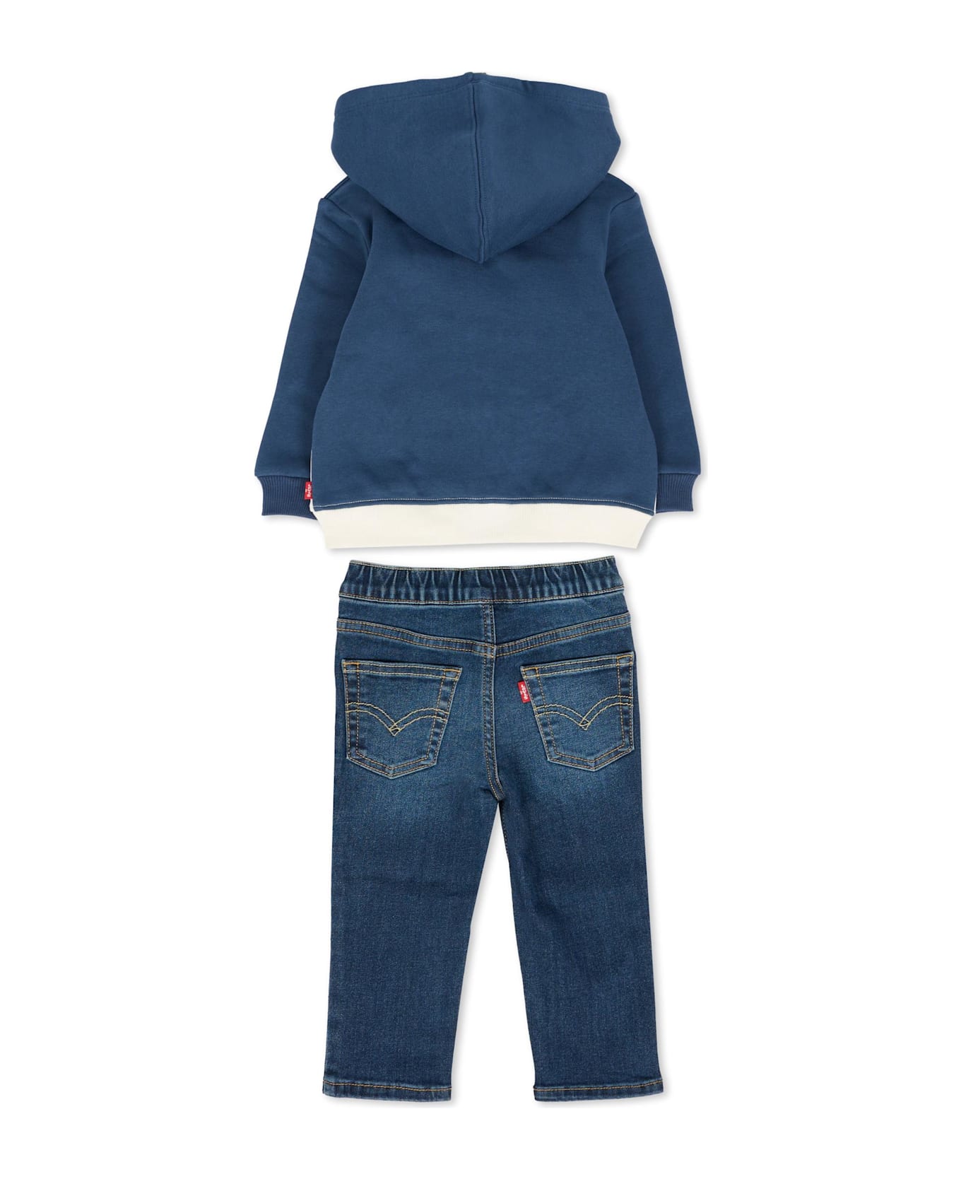 Levi's Red Suit For Baby Boy With Logo - Red