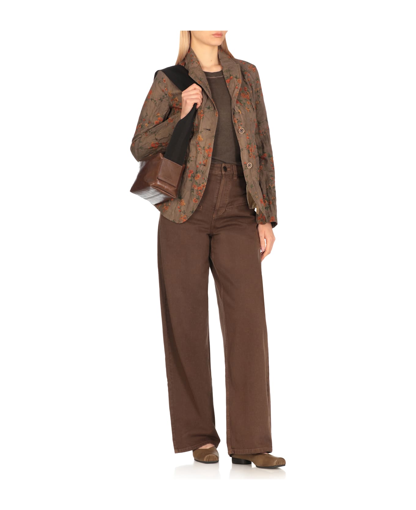 Uma Wang Cotton Blazer - Grey