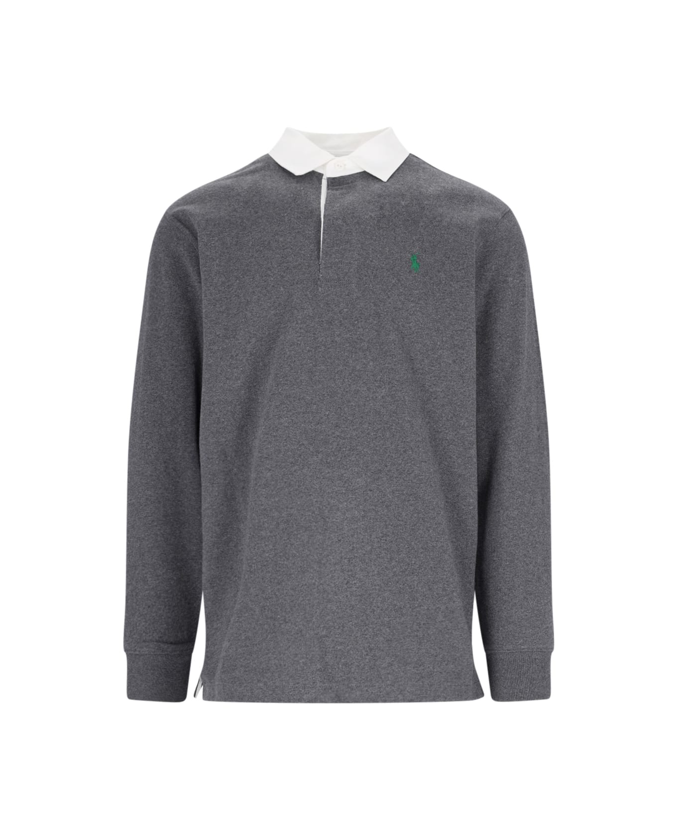 Polo Ralph Lauren Rugby Polo Shirt - BARKLEY HEATHER