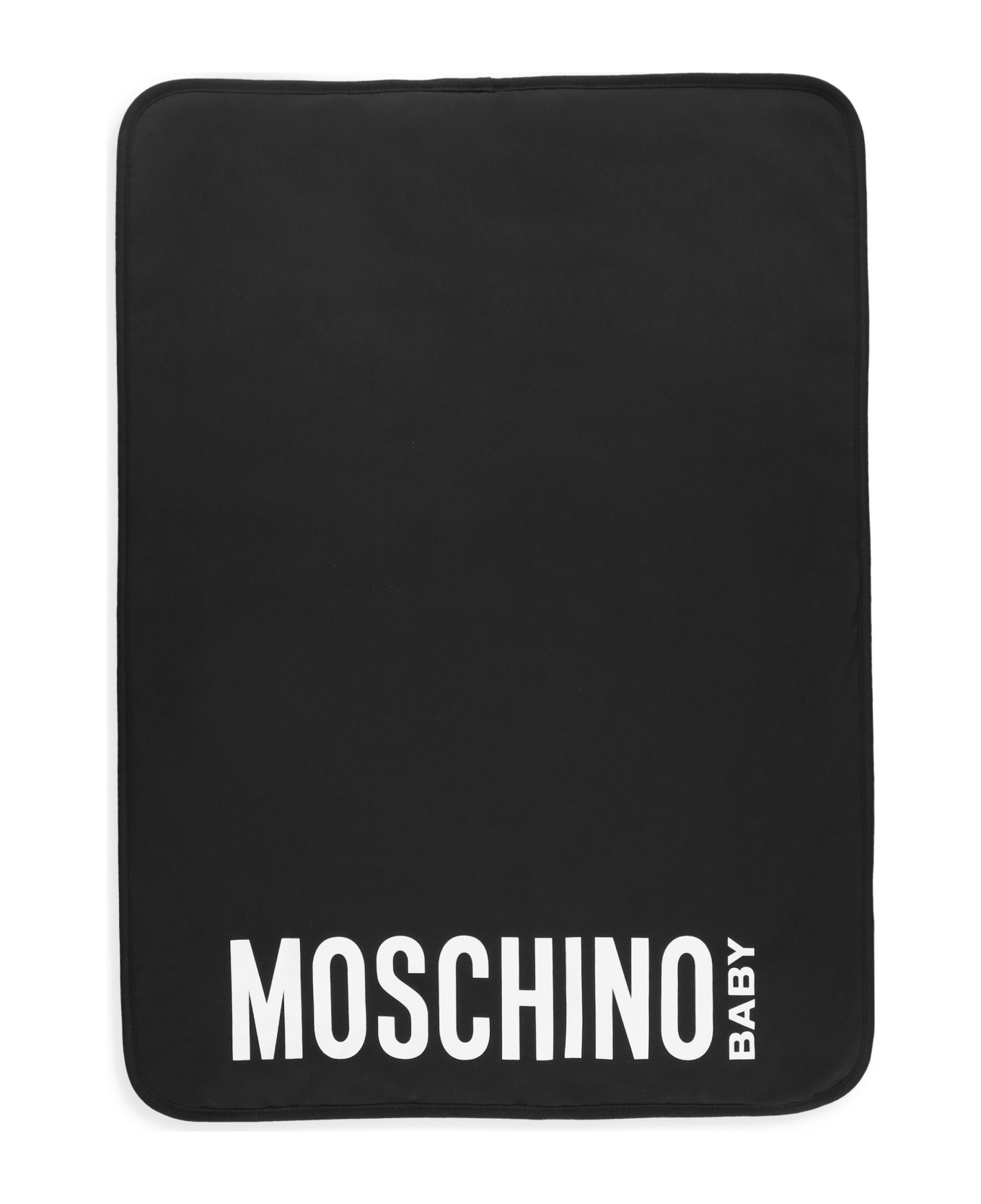 Moschino Changing Bag With Logo - Black