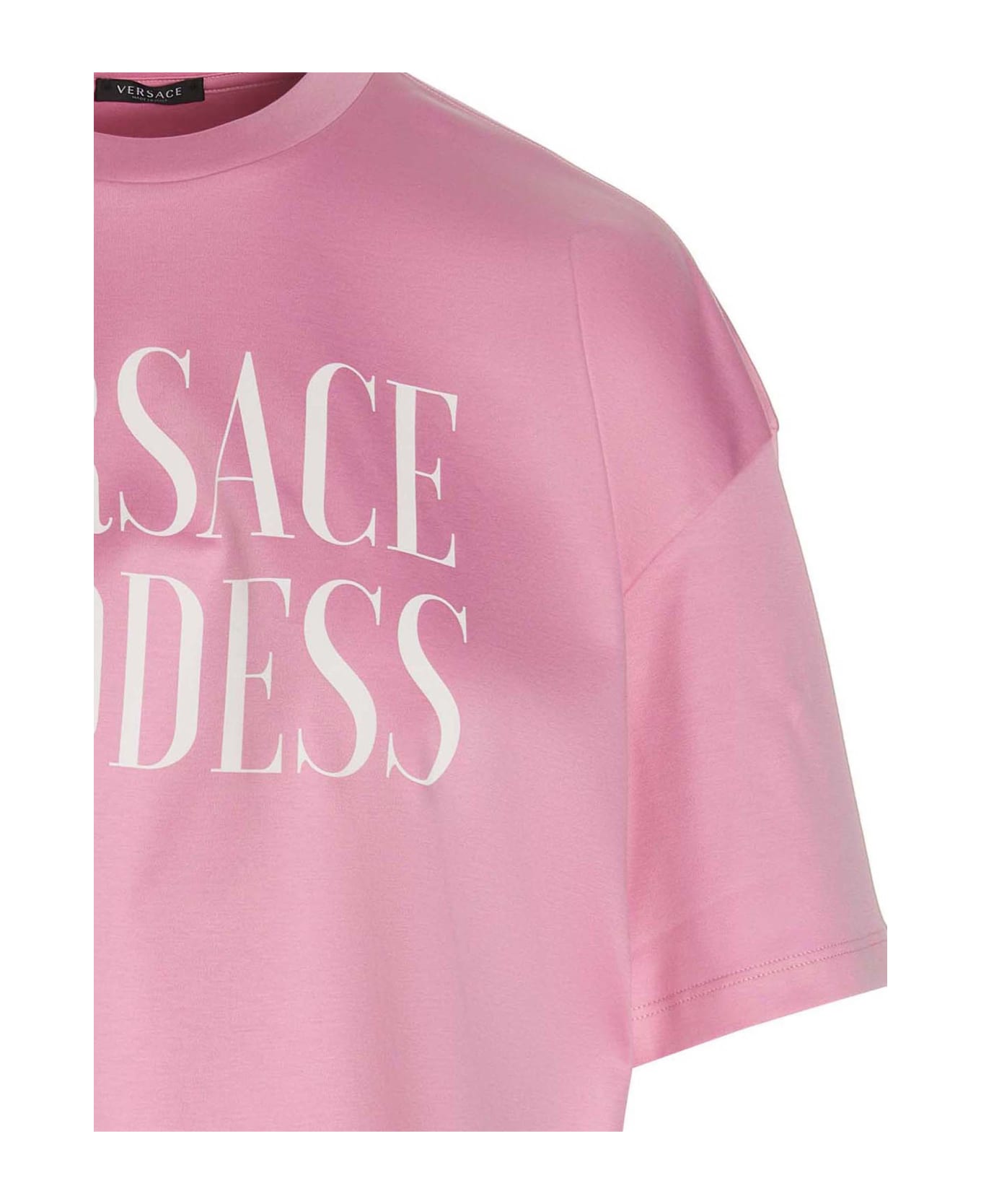 Versace 'versace Goddess' T-shirt - Pink