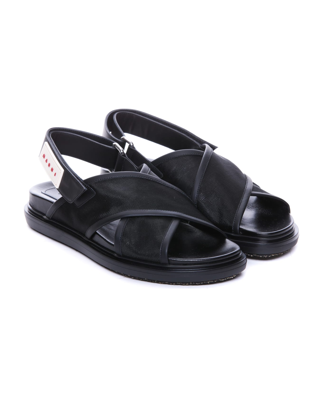 Marni Fussbett Sandals - Black サンダル