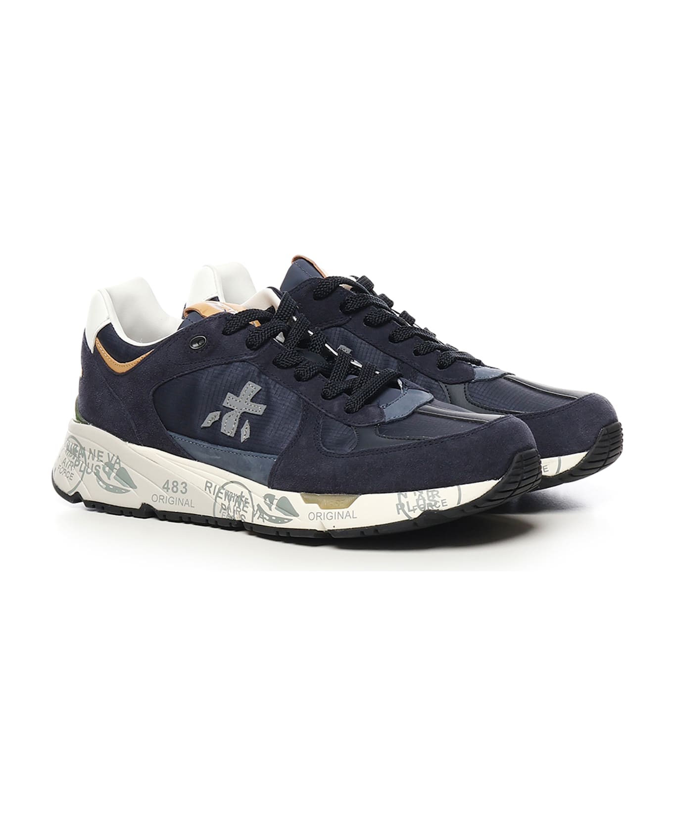 Premiata Mase 7237 Sneakers - Blue
