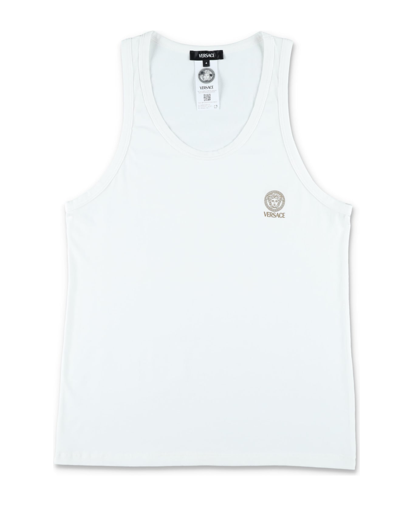 Versace Tank Top - WHITE