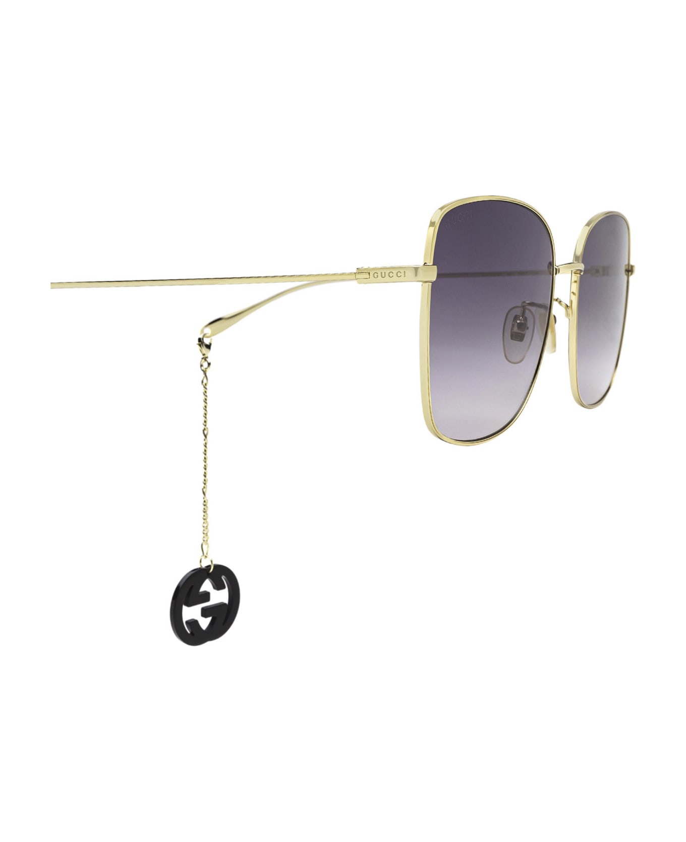 Gucci Eyewear Gg1030sk Gold Sunglasses - Gold