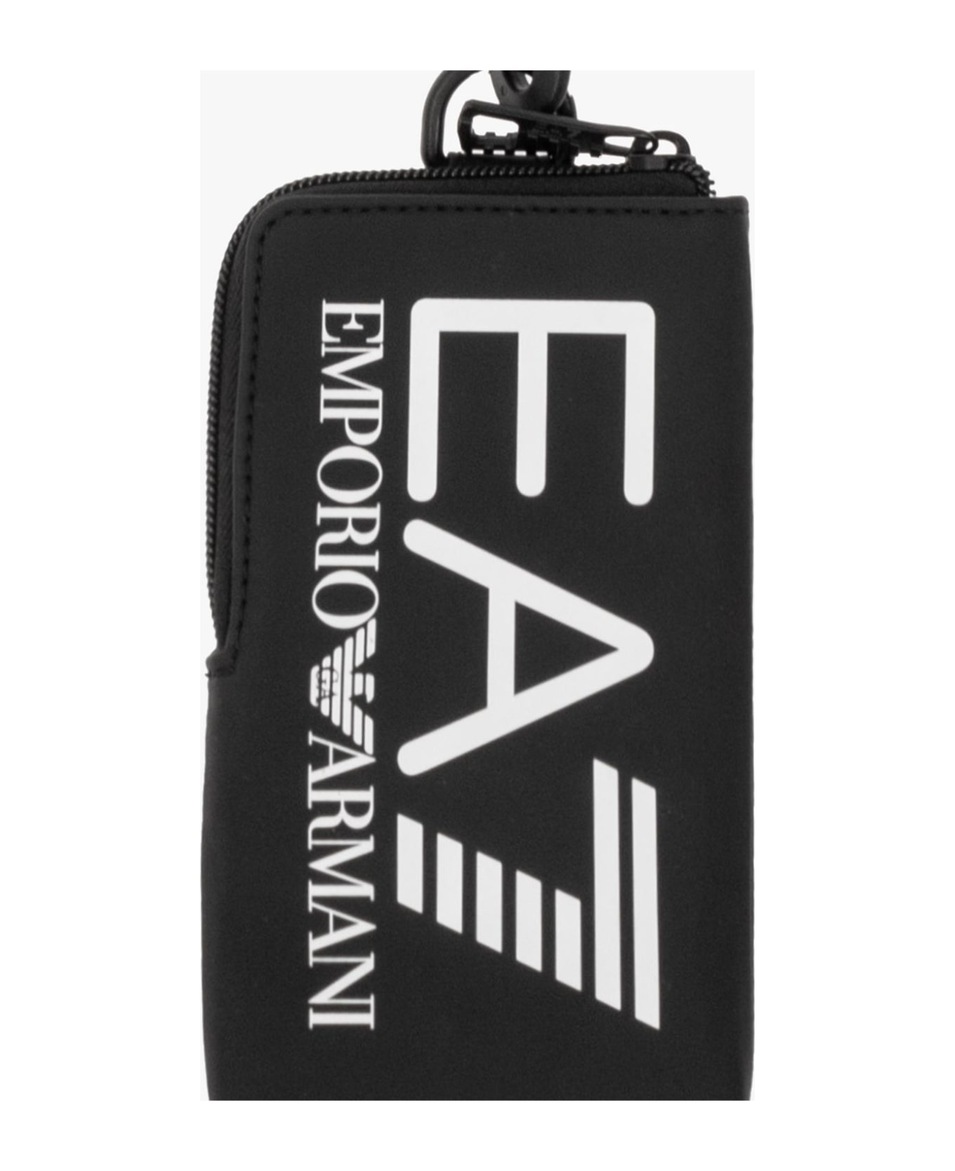 EA7 Phone Pouch With Strap - Nero