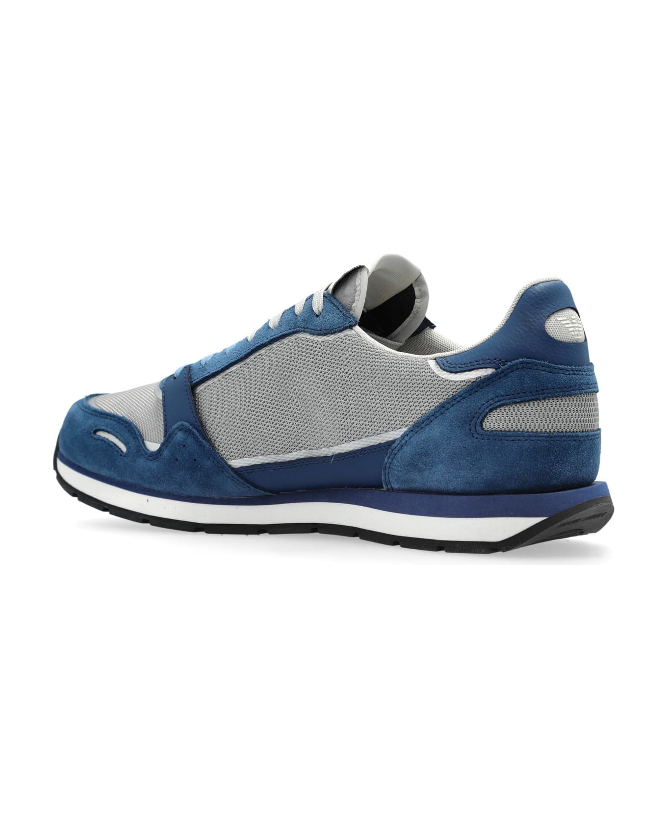 Emporio Armani Sneakers With Logo - Blue