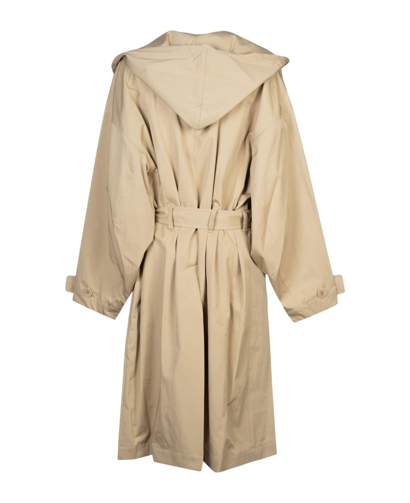 J.W. Anderson Hooded Trench - Flax レインコート