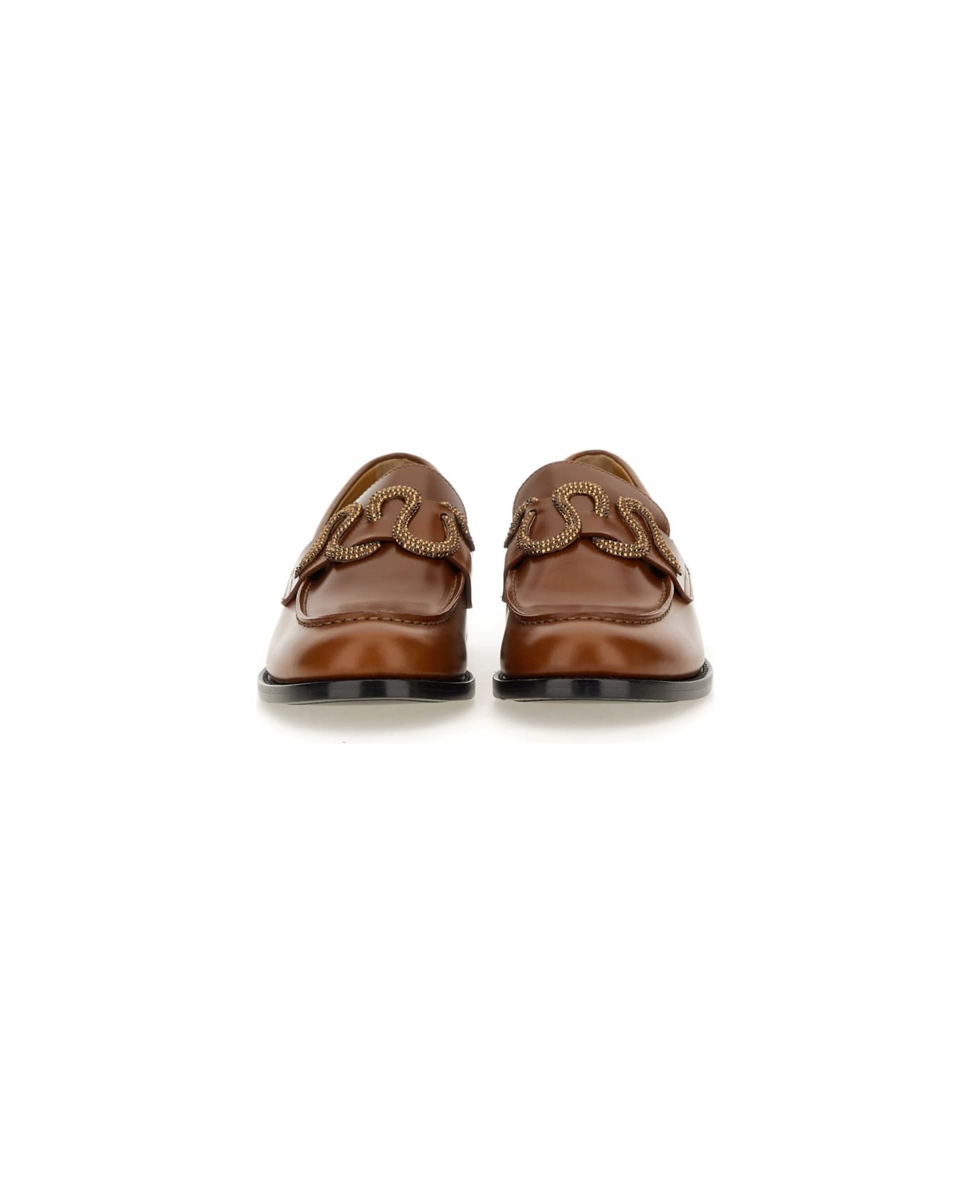 René Caovilla Morgana Loafer - BUFF