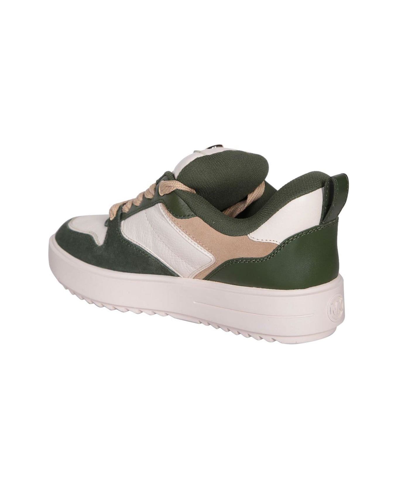 Michael Kors Rumi Panelled Sneakers - Green