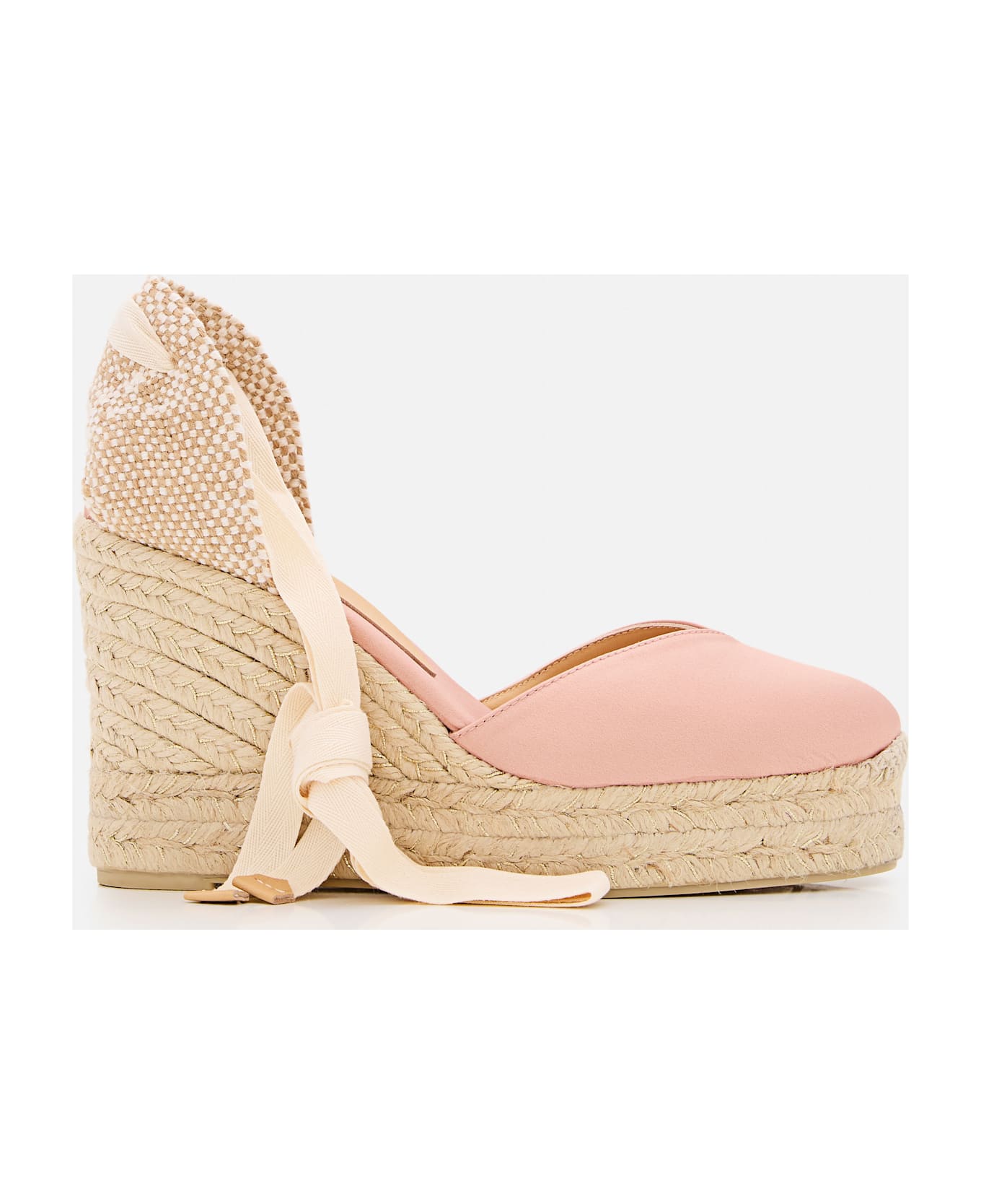Castañer Espadrillas Wedge - Pink