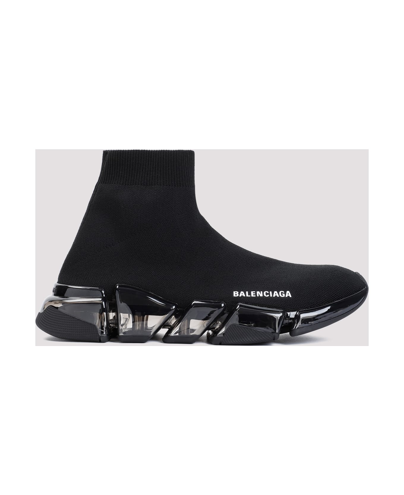 Balenciaga Speed 2.0 Stencil Sneakers - Black