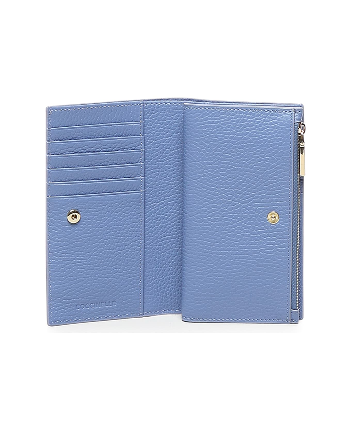 Coccinelle Soft Wallet - Blue