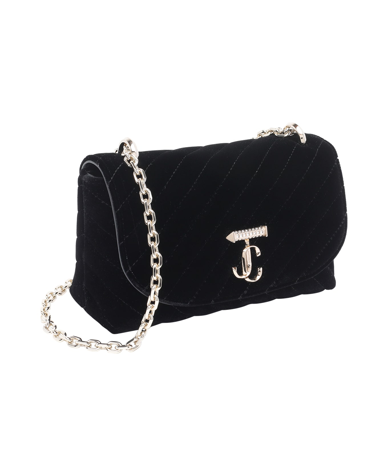 Jimmy Choo Curve Crossbody Bag - Black