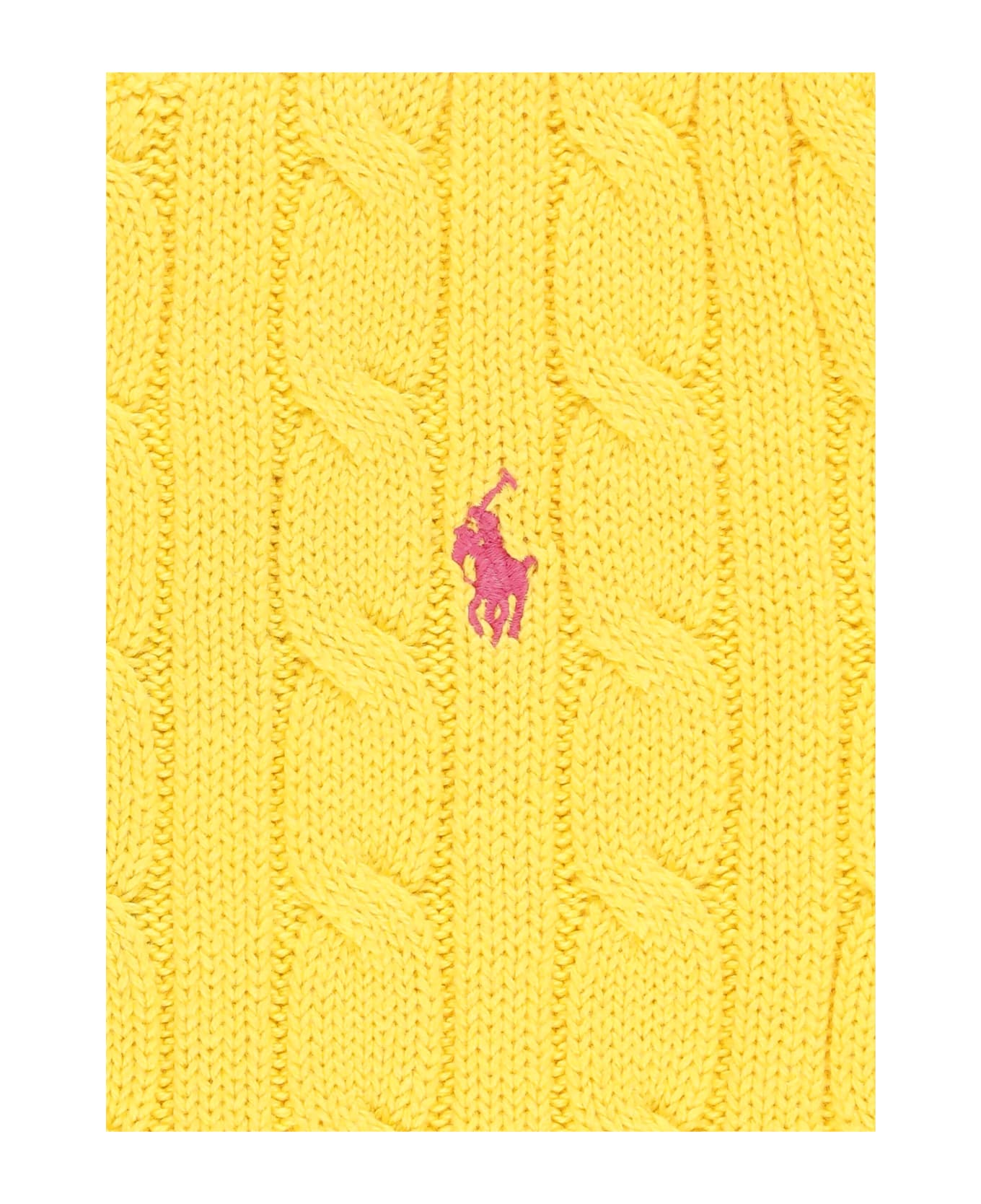 Ralph Lauren Pony Sweater - Yellow ニットウェア＆スウェットシャツ
