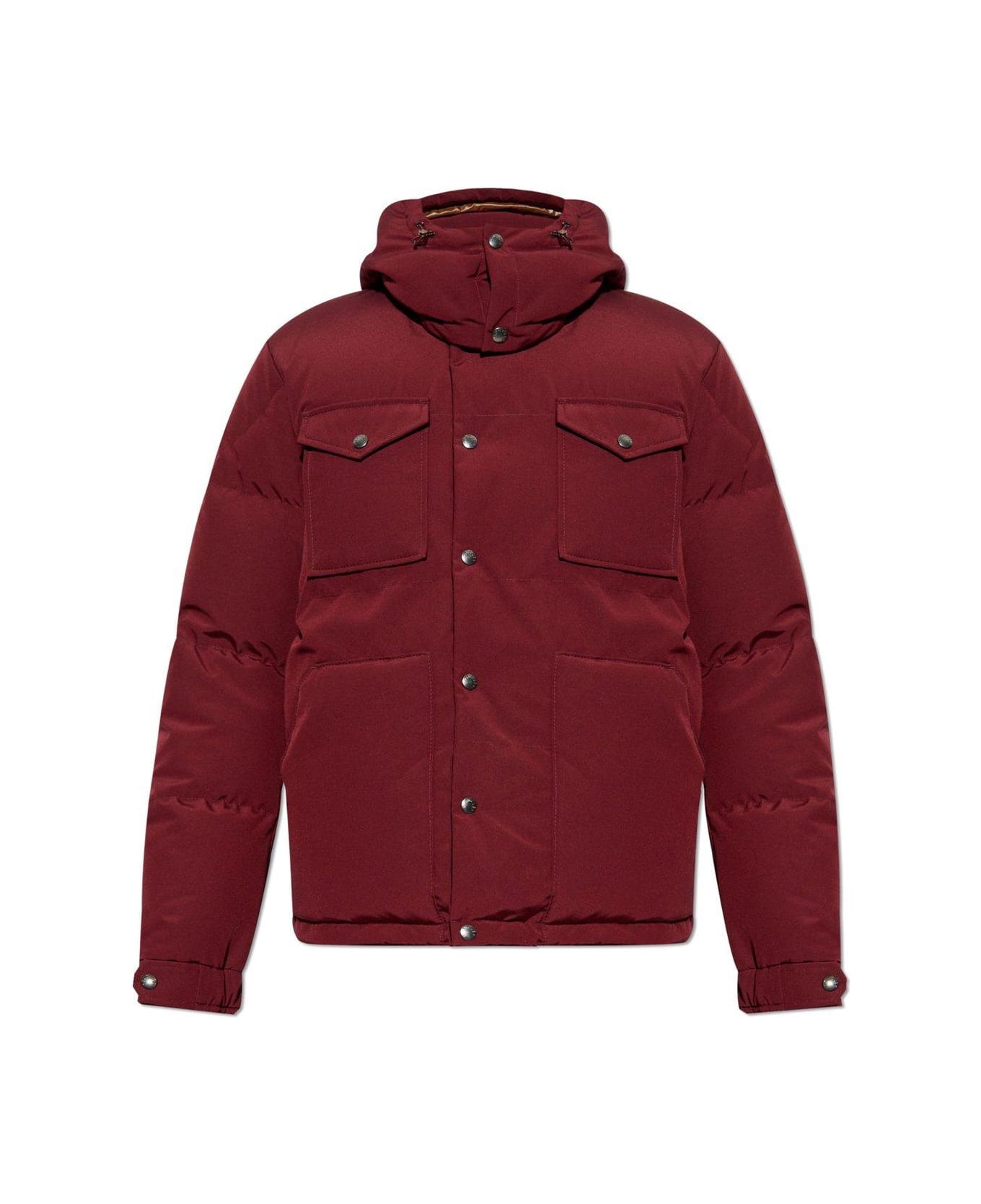 Moncler Fornas Short Down Jacket - Red