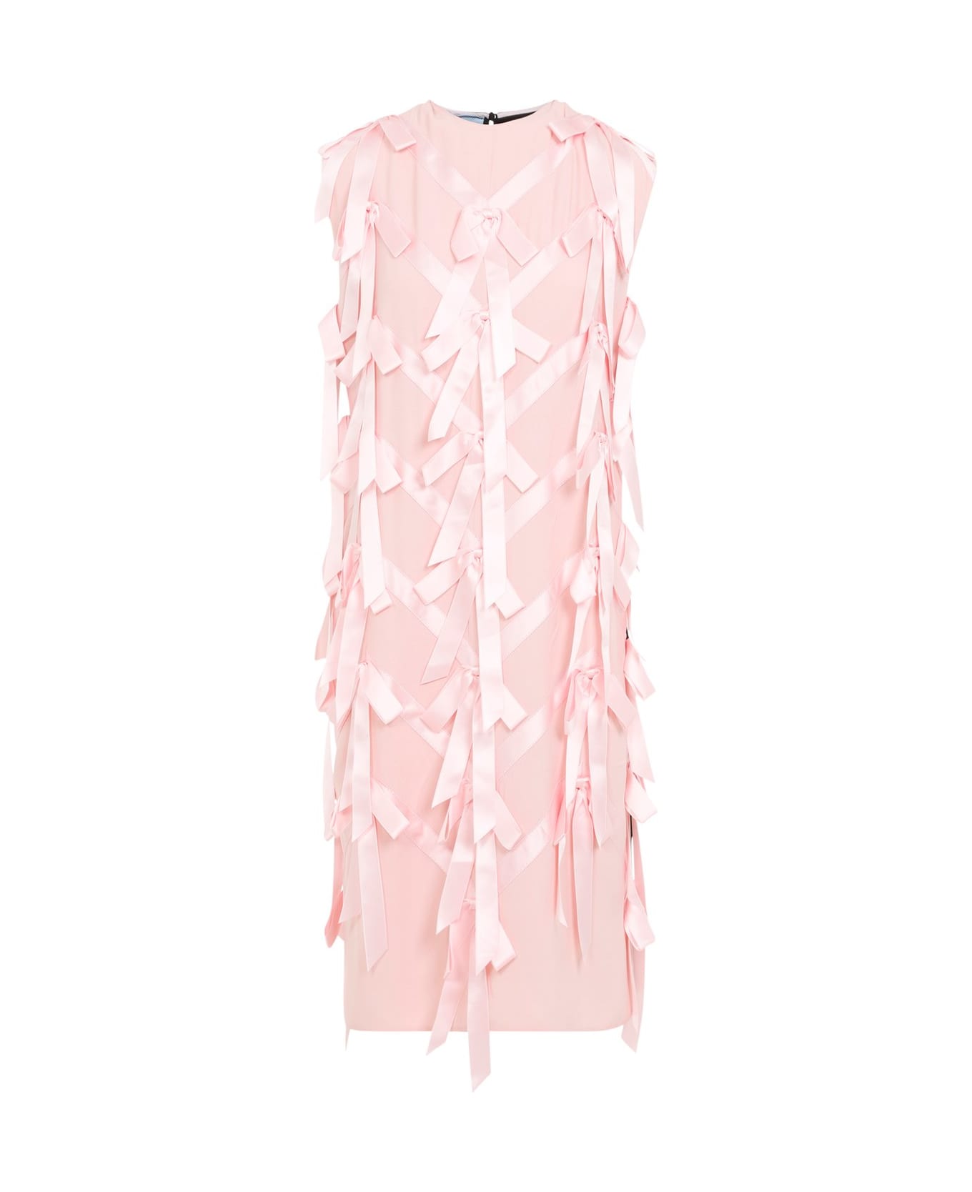 Prada Panelled Sleeveless Dress - Quarzo