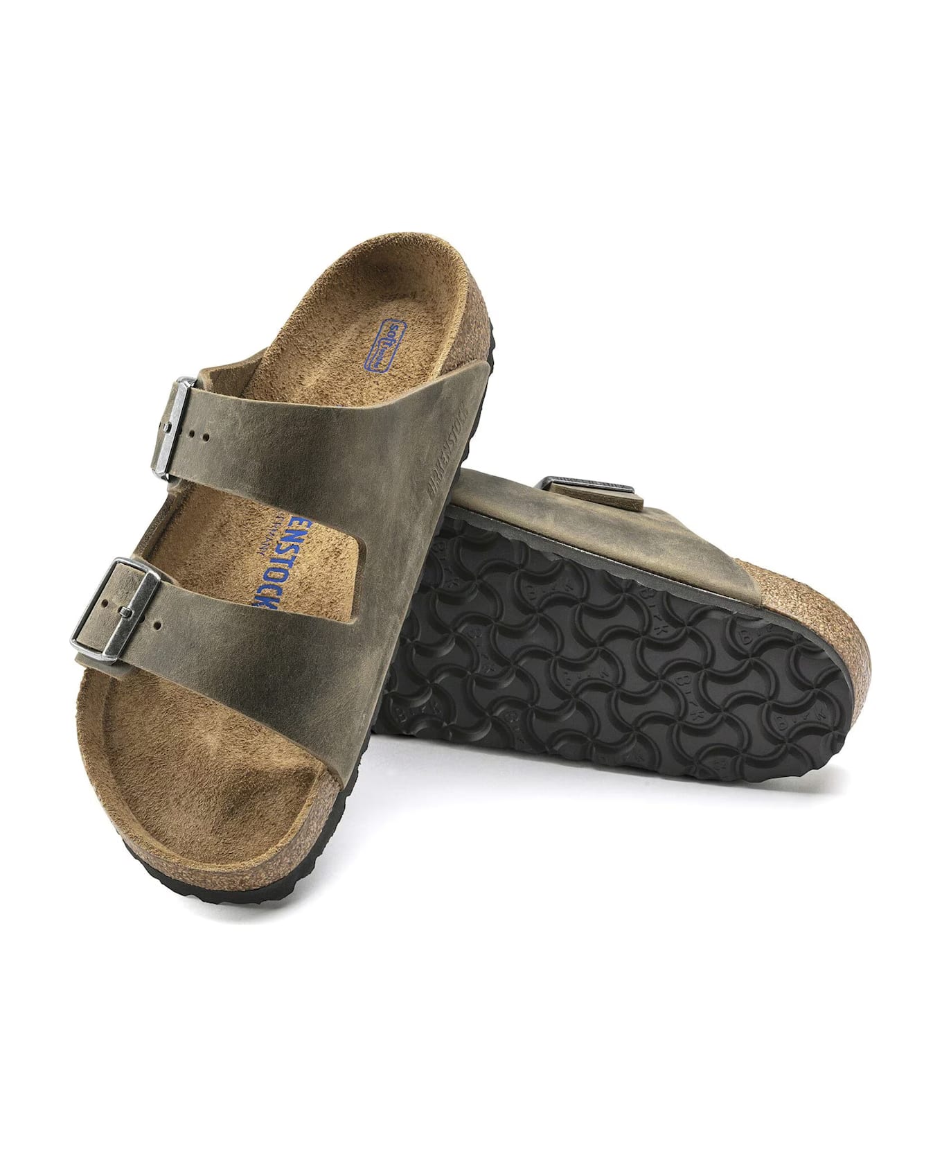 Birkenstock Arizona Sfb Faded Khaki - Faded Khaki