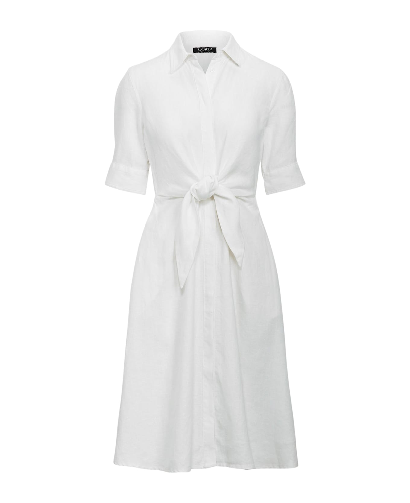 Polo Ralph Lauren Wakana 34 Sleeve Casual Dress - White