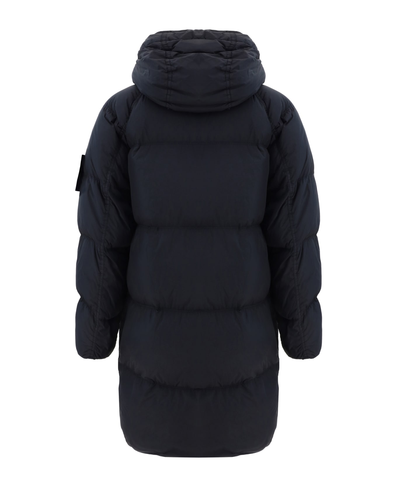 Stone Island Down Jacket - Nero