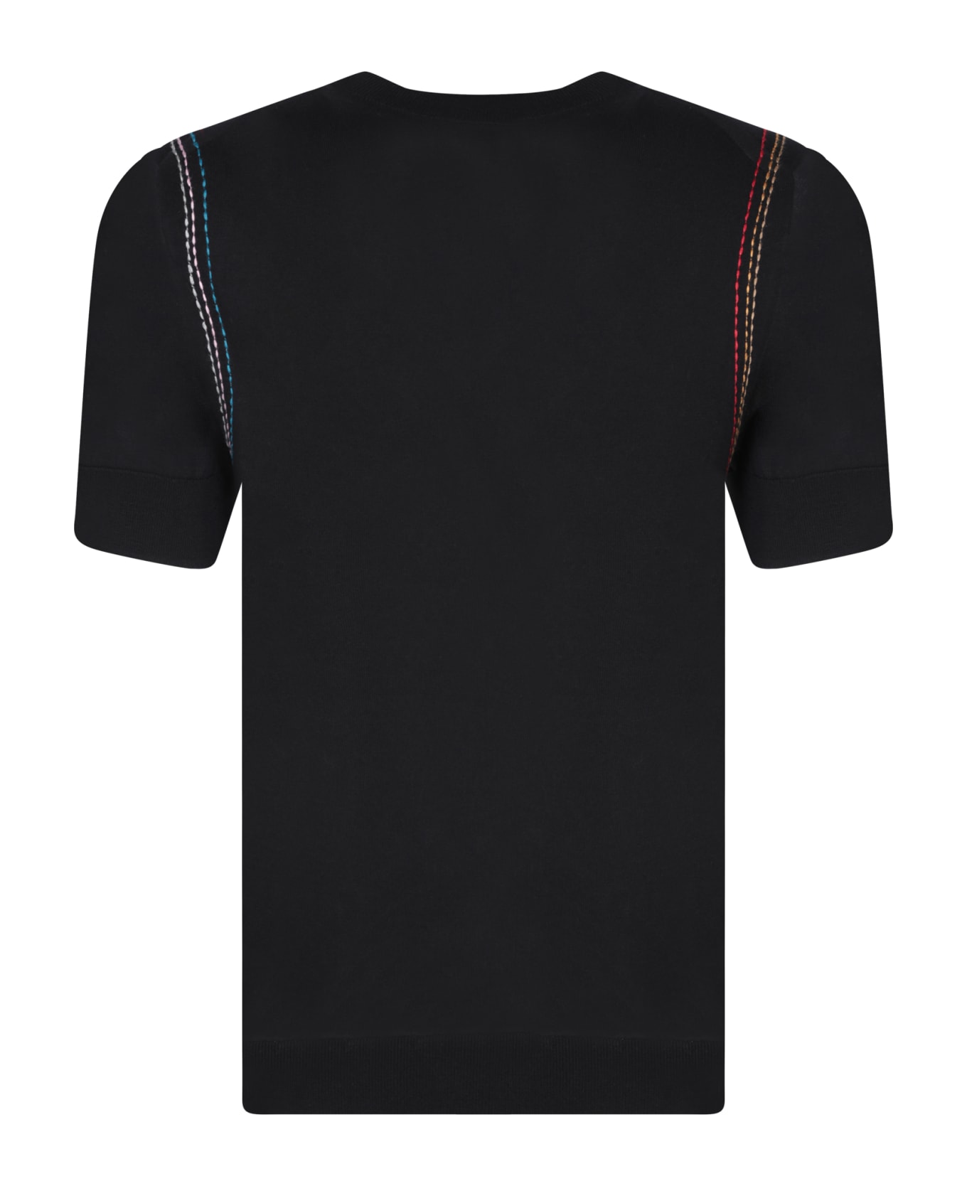 Paul Smith Short Sleeves Black T-shirt - Black