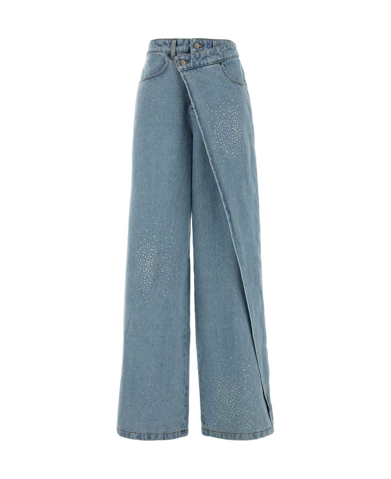 Giuseppe di Morabito Denim Wide-leg Jeans - BLUE