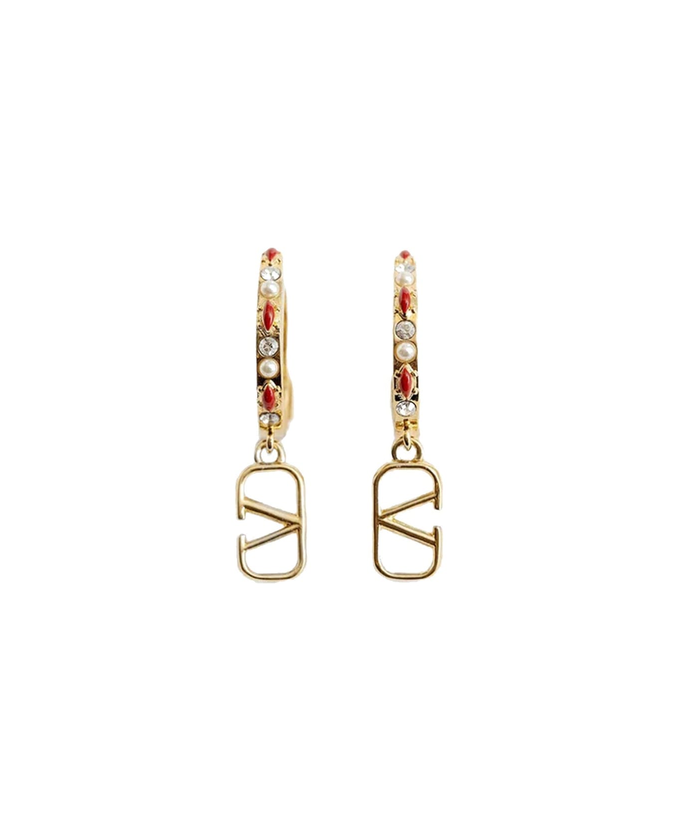 Valentino Garavani Garavani Hoop Earrings - Gold