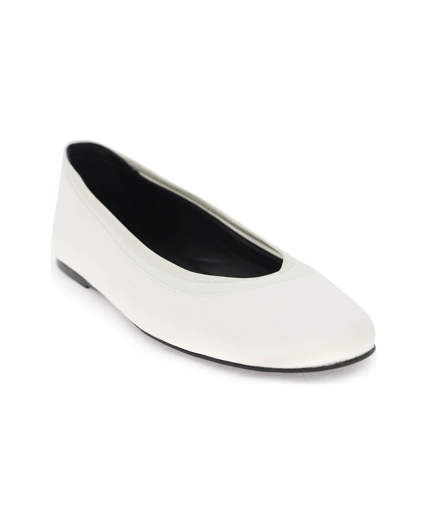 Loulou Studio Frano Ballet Flats - IVORY (White)