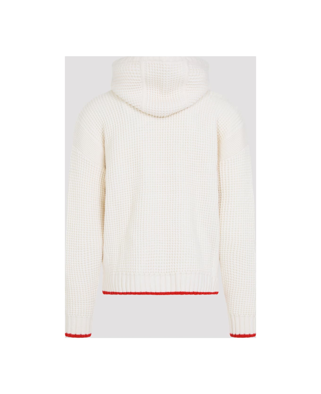 Casablanca Waffle Hoodie - White