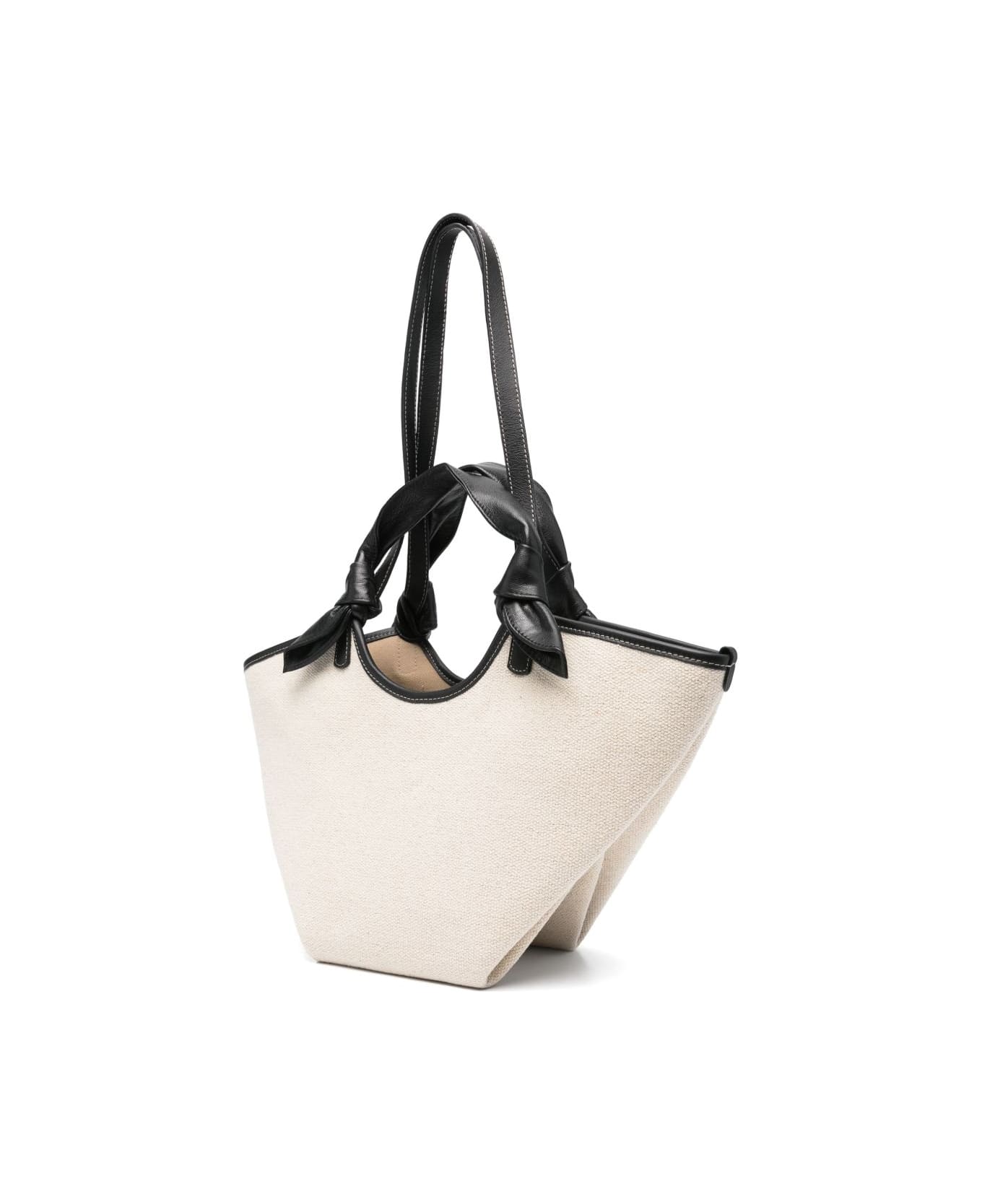 Hereu Fonol Small Canvas Tote - Black